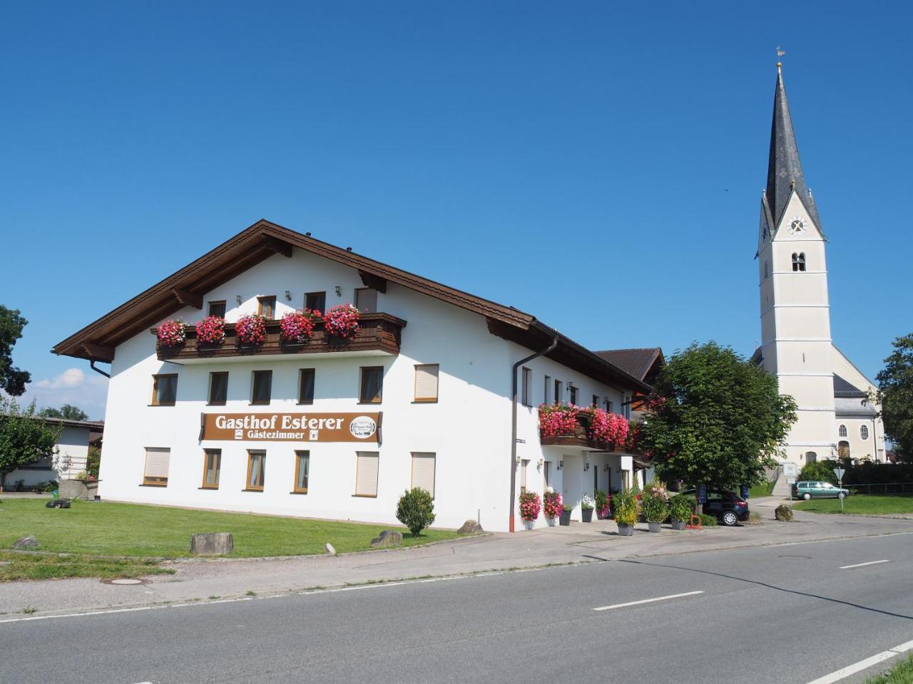 Gasthof Hotel Esterer Rosenheim Eksteriør bilde